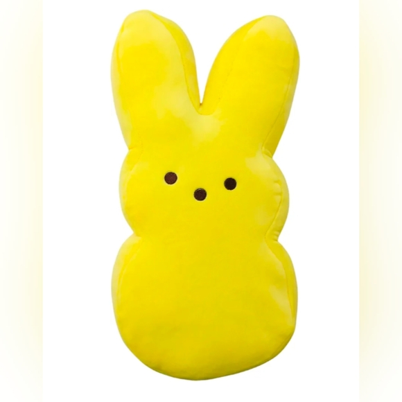 Peeps Other - Peep Squishy Bunny NWT 16x8inches - Yellow